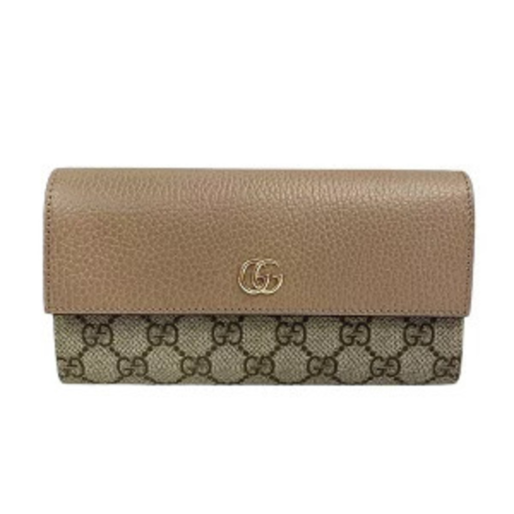 Gucci Double G Bicolor Continental Wallet Long